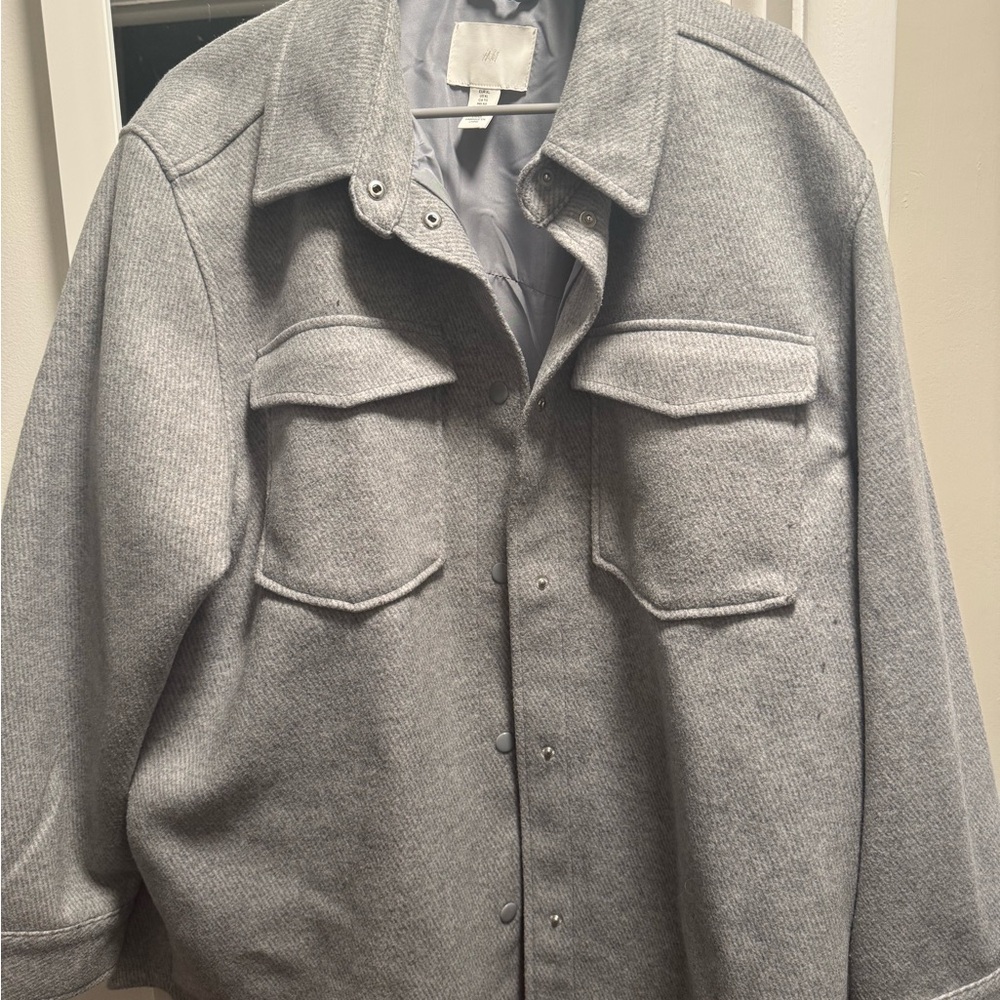 Women’s Gray Wool Jacket
